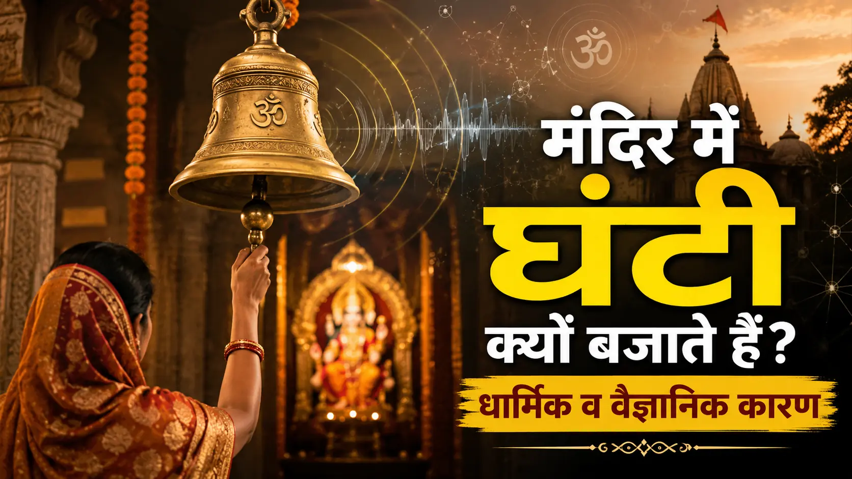 mandir me ghanti kyu bajai jati hai